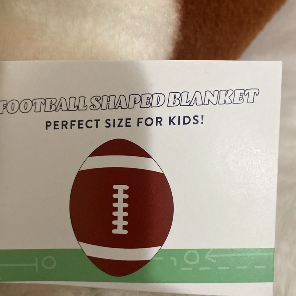 Target BP 2023 Football Shaped Blanket